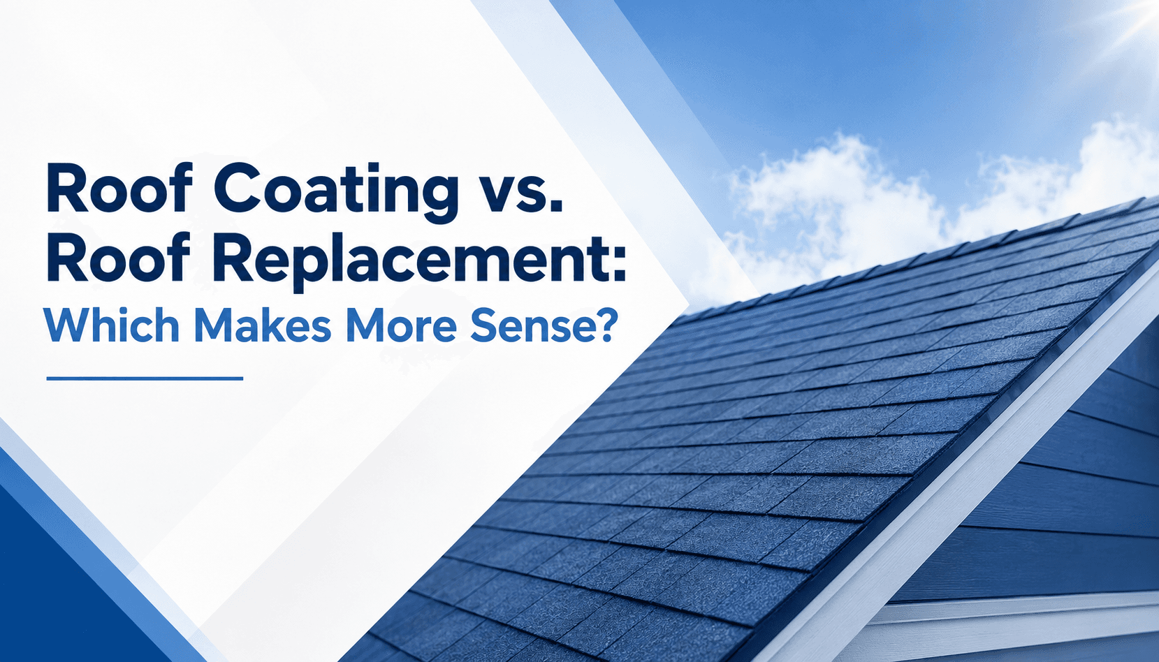 Roof Coating vs Roof Replacement