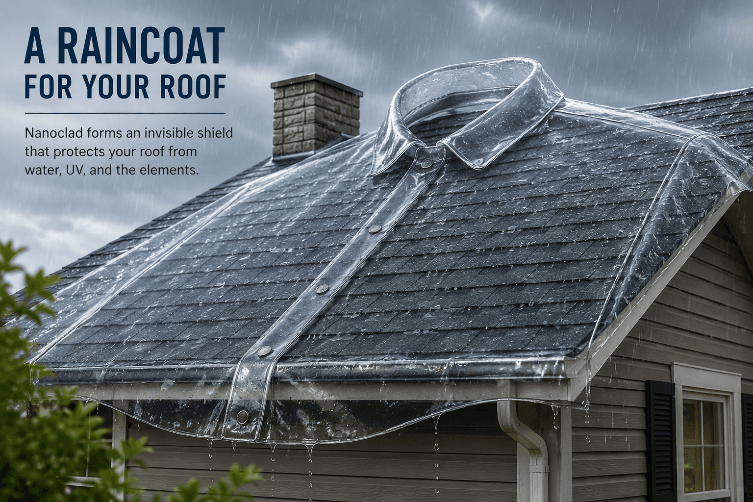 Why do asphalt shingles wear out? Learn how water penetration, UV exposure, and moisture accelerate roof aging—and how Nanoclad's hydrophobic roof coating helps extend roof life and prevent costly roof replacement.