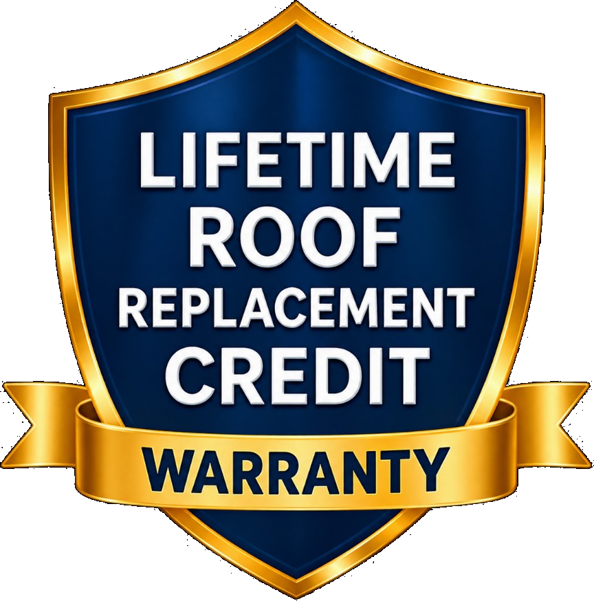 Lifetime Roof Replacement Credit Warranty